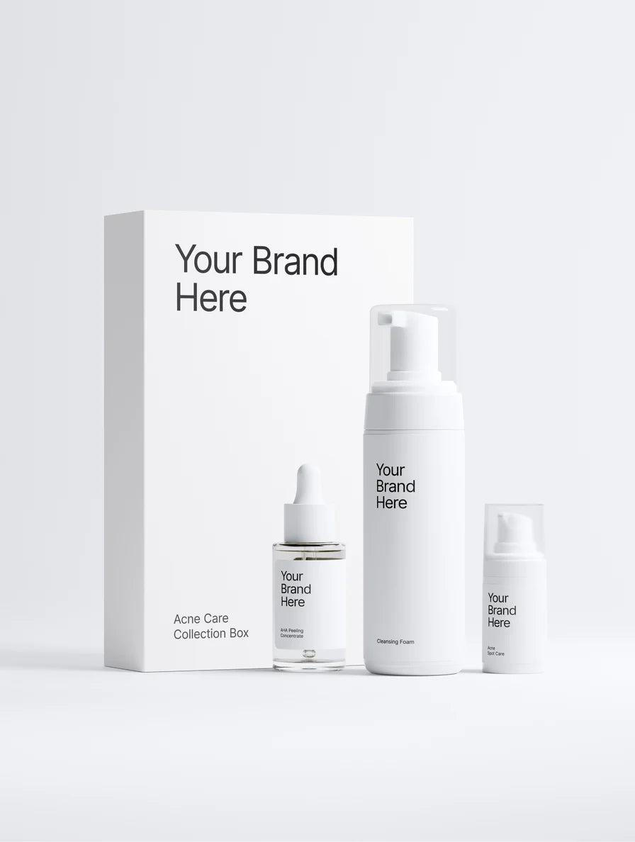 Huidverzorgingsbox voor acne